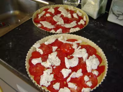 Tarte à la tomate