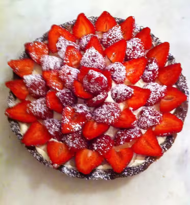 Tarte aux fraises