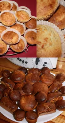 Recette Thermomix: Muffins au parmesan et au pesto