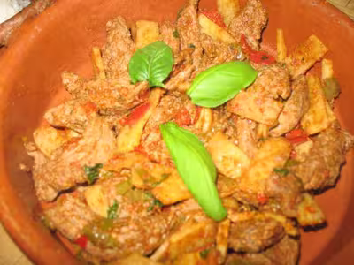 Curry de boeuf aux pousses de bambous