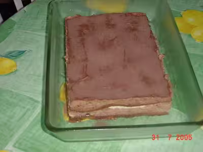 Gâteau arlequin au chocolat