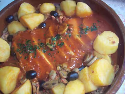 Rôti de porc à l'andalouse