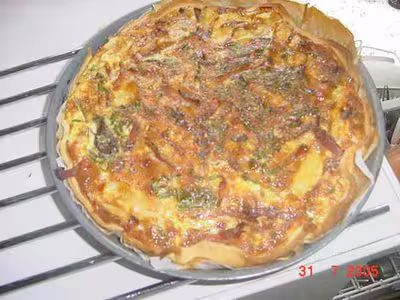 Tarte aux cèpes