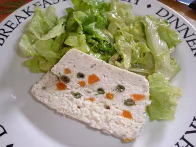 Terrine de dinde aux légumes