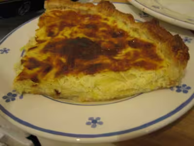 Tarte aux poireaux