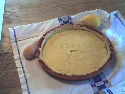 Tarte lait de coco citron vert par épâteante