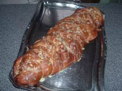 Tresse briochée aux 3 saveurs