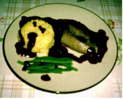 Sanglier sauce aux airelles