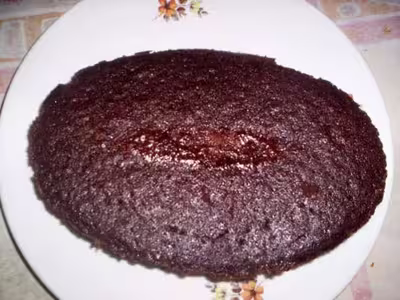 Gâteau au chocolat  minute! au micro-ondes