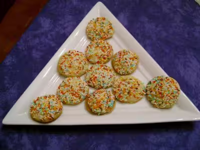 Petits gâteaux de noël : Macarons "arlequin" + pho