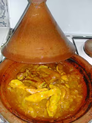 Maroc:  Poulet aux oignons par magmalou