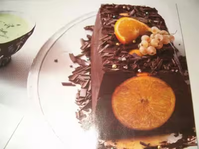 Terrine de chocolat aux clémentines