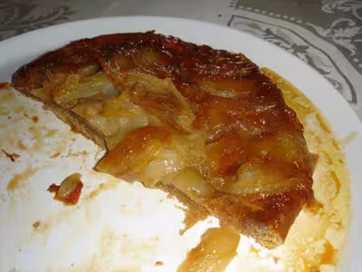 Tarte tatin aux oignons
