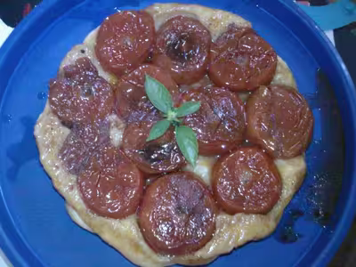 Tarte tatin tomates par Bourrique