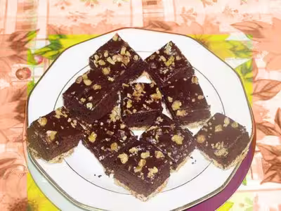 Carrés chocolatés au chocolat fondant