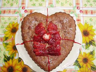 Gâteau aux fraises à la noix de coco