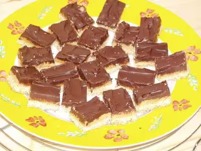 Pavés au chocolat et au caramel...