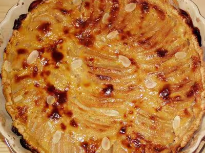Tarte aux fruits et à la crème...