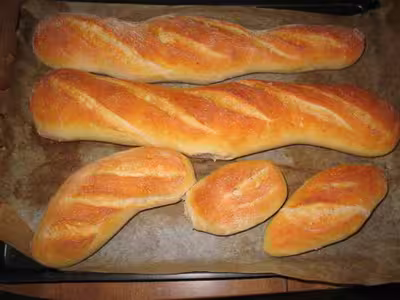 baguette croustillante et souple