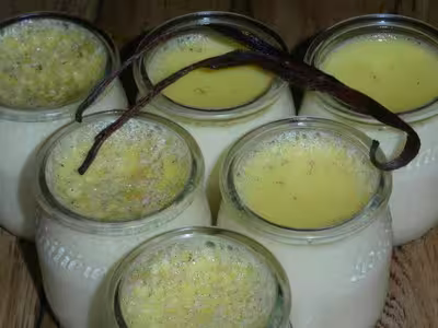 Flan à la vanille