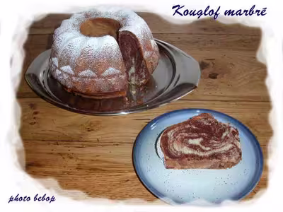 Kouglof marbré